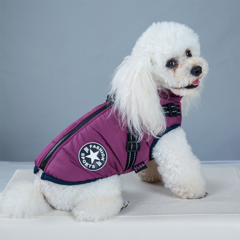 New-pet-clothes-dog-vest-dog-dog-clothes-pet-one-vest-teddy-bichon-clo
