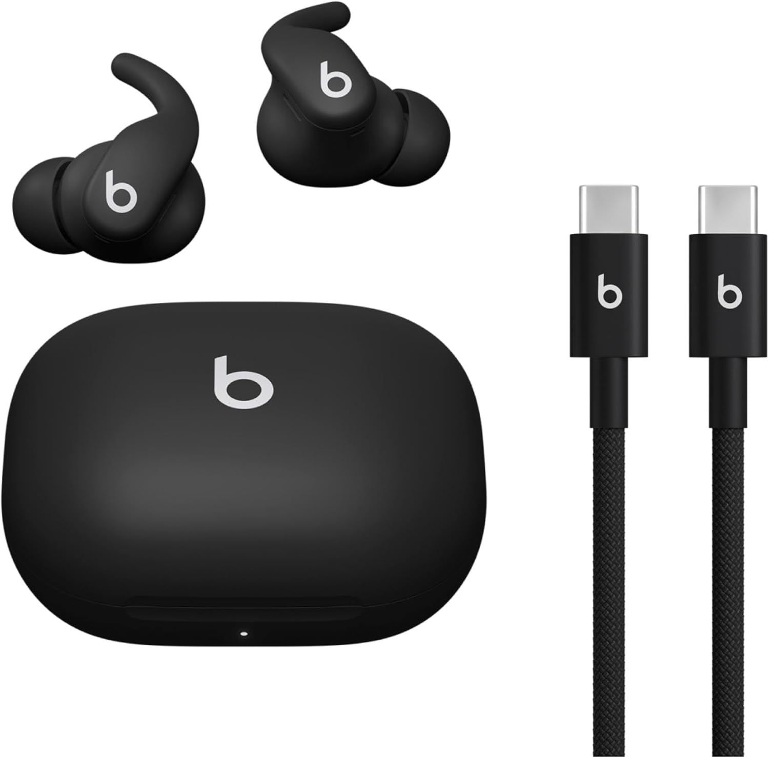 Beats - Powerbeats Fit - Wireless Noise-Cancelling Workout Earbuds with Ultimate Secure Fit, IPX4, Up to 30H of Battery Life & Charging case, Compatible with Apple & Android - Spark Orange