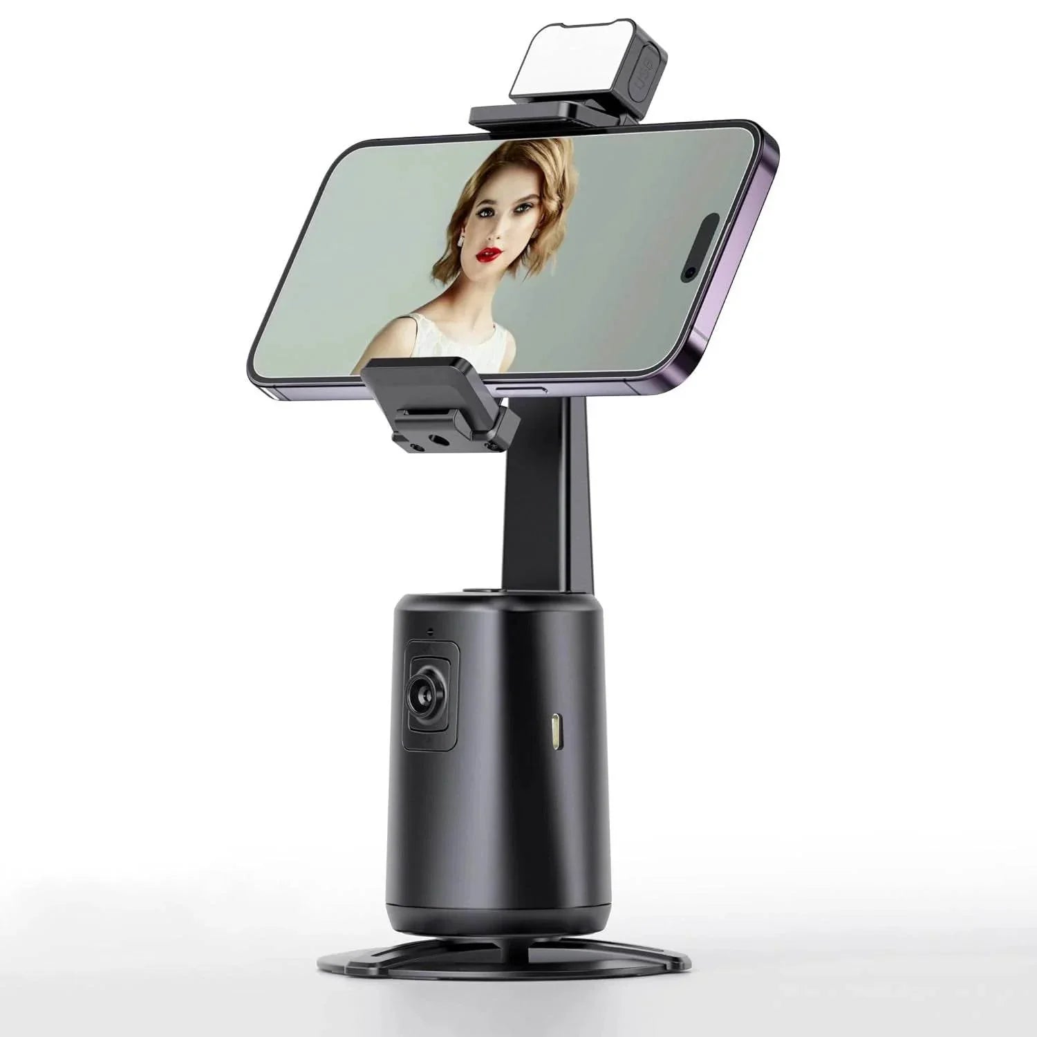 Auto Face Tracking Tripod for Phone with 360° Rotation