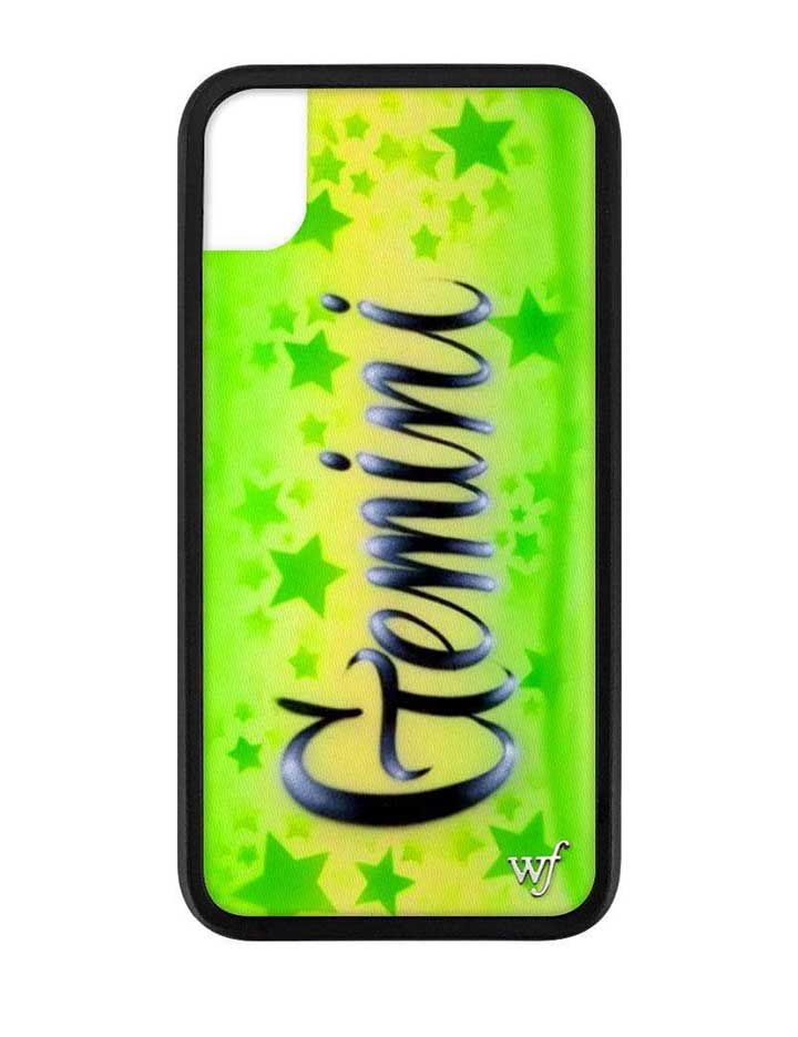 Gemini Airbrush iPhone Case