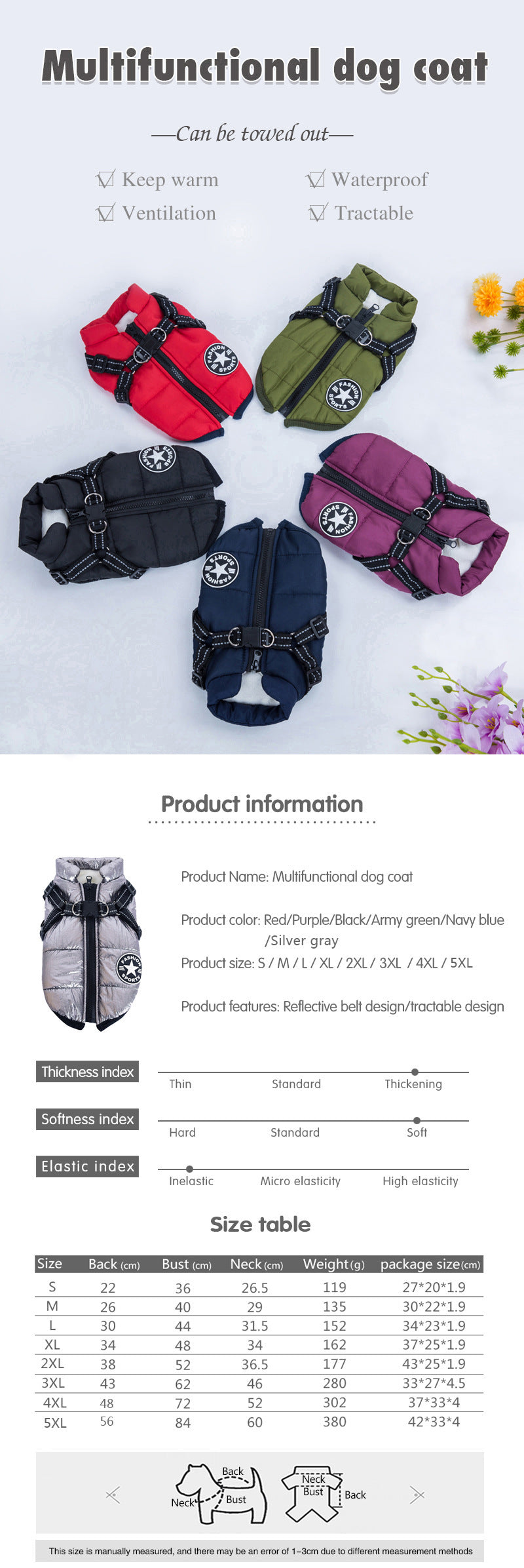 New-pet-clothes-dog-vest-dog-dog-clothes-pet-one-vest-teddy-bichon-clo